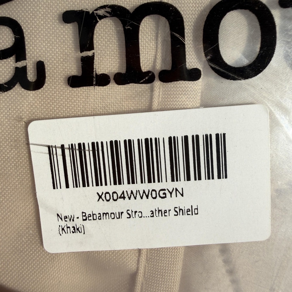 Bebamour Stroller Footmuff Winter‎ Weather Shield Baby Bunting Beige Khaki New